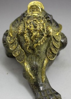 黃銅手工雕刻 小金蟾