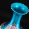 水晶釉藍色賞瓶