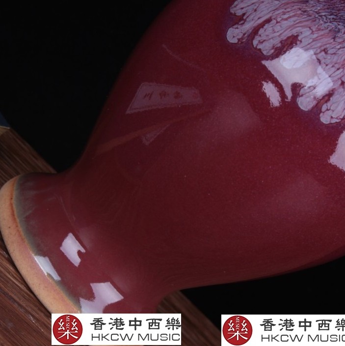 紅色創意 葫蘆花瓶 