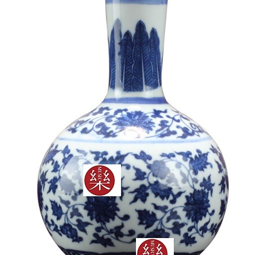 青花瓷 仿古小花瓶