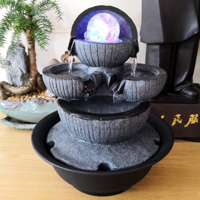 流水擺件 8876
