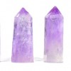 天然紫水晶 水晶柱 六稜單尖柱 擺件
