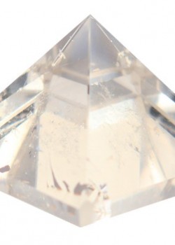 天然白水晶 金字塔 白水晶塔擺件