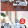 天然白水晶 金字塔 白水晶塔擺件