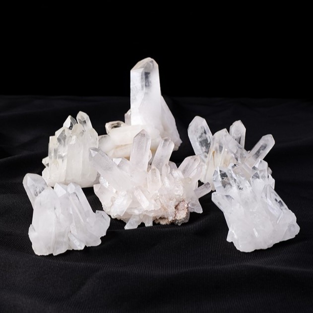 天然 白水晶塊 白晶簇 80-120G