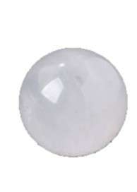 天然水晶球 原石白水晶 擺件 2CM