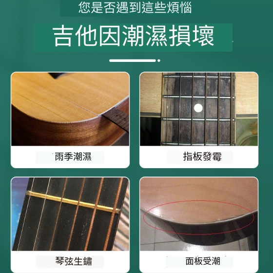 樂器專用 乾燥劑 結他 小提琴 古箏 除濕 防潮 防黴包 快速吸濕包 24包裝