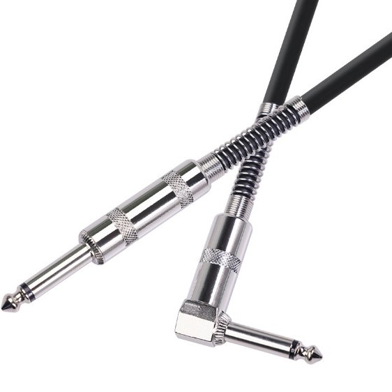 CR 3米 結他音頻 降噪連接線 Jack Cable 6.35 直彎頭 結他線 6.5音頻線