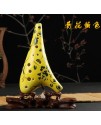 12孔中音C調陶笛 青花款