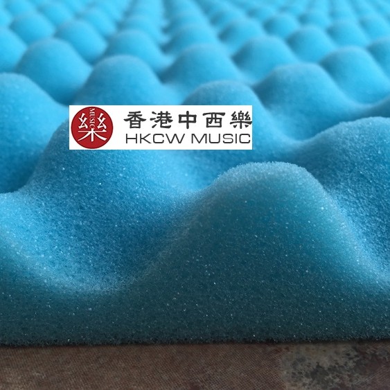 4CM厚 帶背膠 隔音 波浪棉