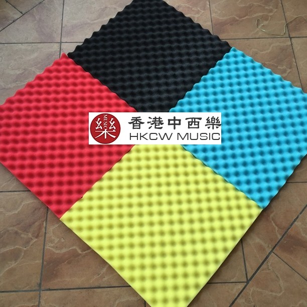 4CM厚 帶背膠 隔音 波浪棉