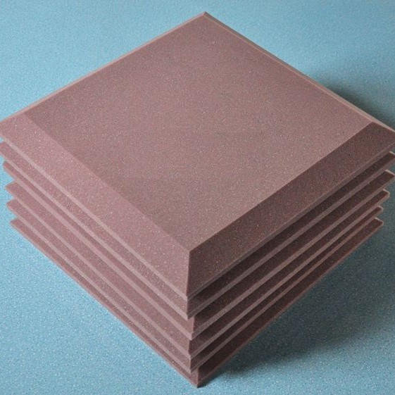 6CM 方磚形 平面 帶背膠 隔音 吸音棉 50X50CM