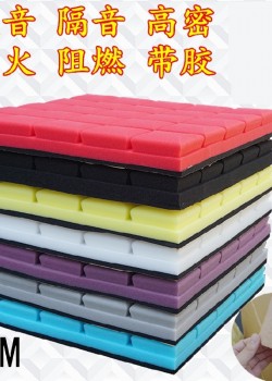 5CM 工字型 長槽 隔音吸音棉 1米X1米