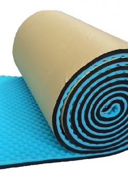 1米X1米 5CM 厚 复合 帶背膠 隔音 波浪棉 