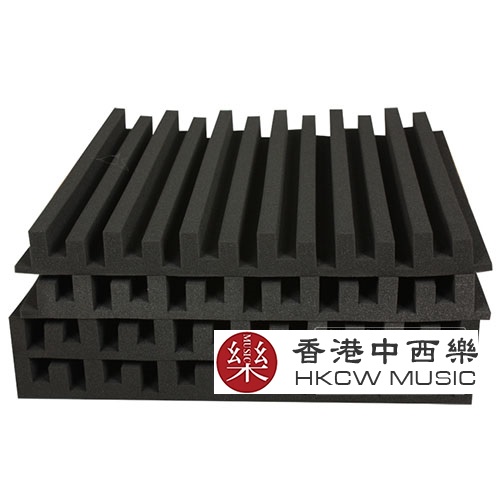 5cm 厚 長槽天花擴散 吸音海綿 50X50CM