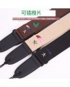 結他背帶 結他帶 加厚 棉質 咖啡色