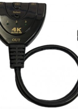 HDMI 一開三 切換器 三進一出 分屏器
