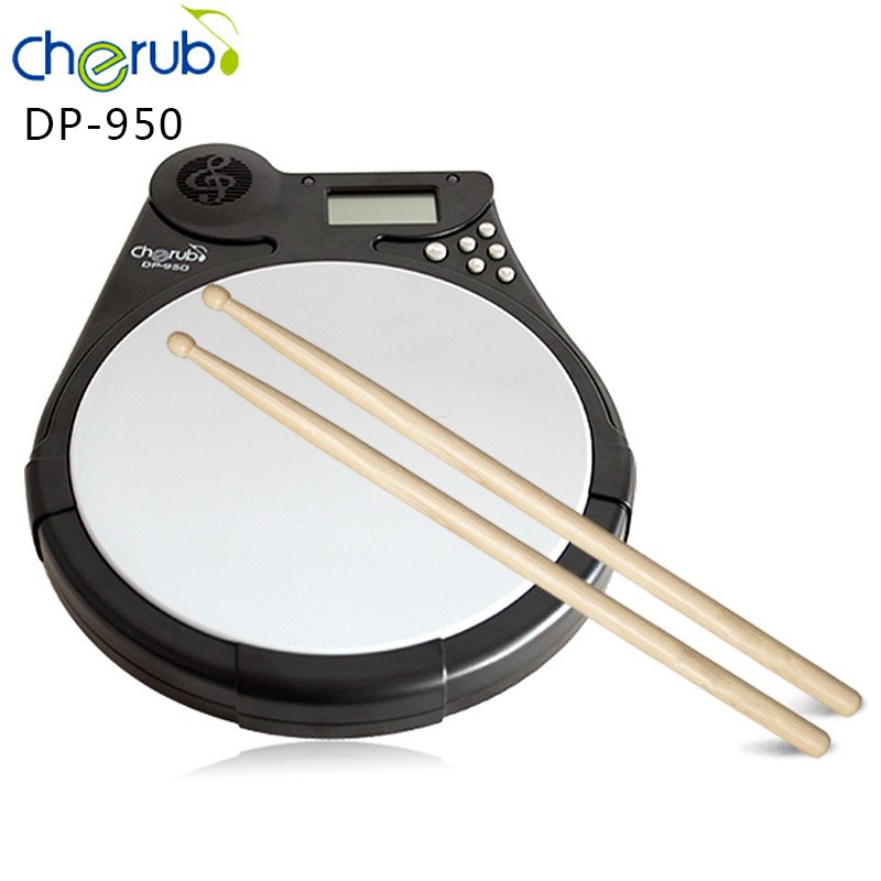 Cherub DP-950 電子打擊啞鼓板 連支架