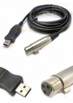 USB Microphone Cable USB 連接線 錄音專用