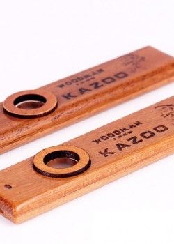 柚木木質 卡祖笛 KAZOO
