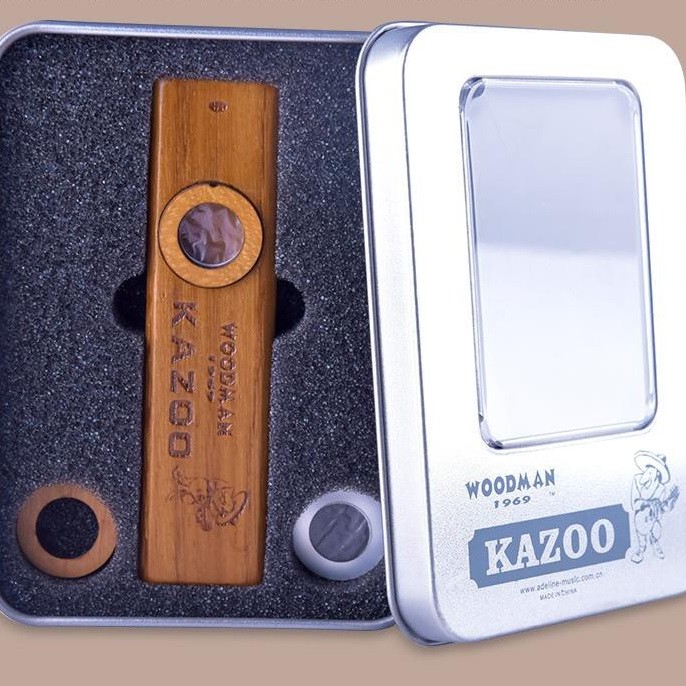 柚木木質 卡祖笛 KAZOO