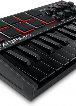 AKAI MPK Mini MK3 MIDI KEYBOARDS BLACK 黑色特別版 