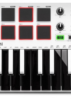 AKAI MPK Mini MK2 MIDI KEYBOARDS WHITE Special Edition 白色特別版