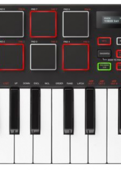 AKAI MPK Mini Play MIDI KEYBOARDS 內置喇叭