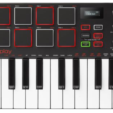 AKAI MPK Mini Play MIDI KEYBOARDS 內置喇叭
