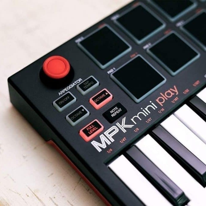 AKAI MPK Mini Play MIDI KEYBOARDS 內置喇叭