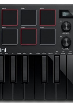 AKAI MPK Mini MK3 MIDI KEYBOARDS BLACK 黑色特別版 