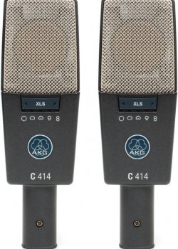 AKG C414 XLS Matched pair stereo set