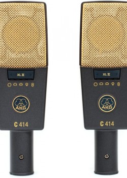 AKG C414 XLII Matched pair stereo set