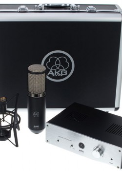 AKG P820 Tube 雙大震膜 真空管電容咪