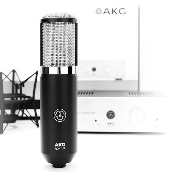 AKG P820 Tube 雙大震膜 真空管電容咪