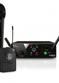AKG WMS40 Mini Dual VOCAL Instrument Set (mini2 Mix Set)
