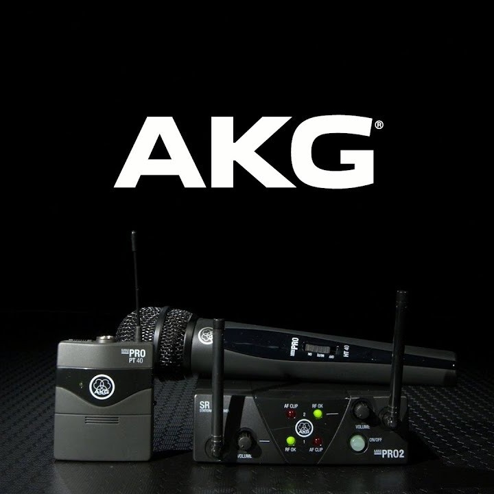 AKG WMS40 Mini Dual VOCAL Instrument Set (mini2 Mix Set)