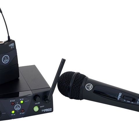 AKG WMS40 Mini Dual VOCAL Instrument Set (mini2 Mix Set)