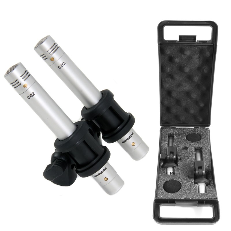 SAMSON C02 雙支裝 聲樂拾音 筆型話筒 microphone