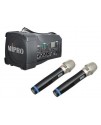 MIPRO MA-100D 迷你無線喊話器 雙咪款 無線擴音器喇叭 MIPRO MA-100D 迷你無線喊話器 雙咪款 無線擴音器喇叭