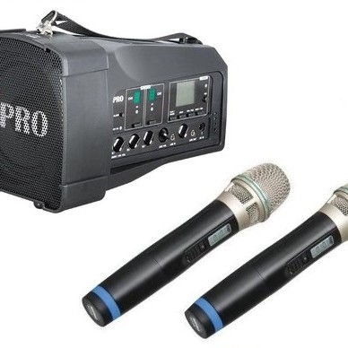 MIPRO MA-100D 迷你無線喊話器 雙咪款 無線擴音器喇叭