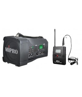 MIPRO MA-100SB 迷你無線喊話器 夾咪款 無線擴音器喇叭