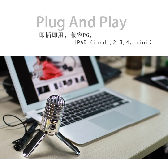 Samson Meteor mic 便攜錄音電容mic USB mic