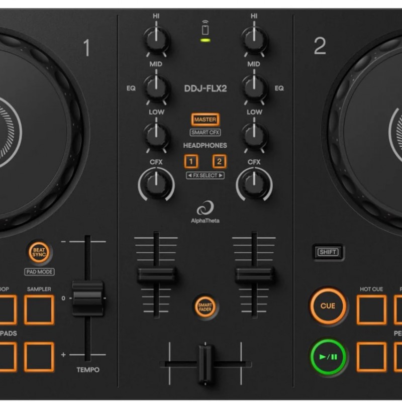 Pioneer DJ AlphaTheta DDJ-FLX2 DJ Controller DDJFLX2