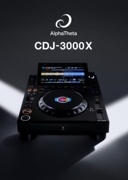  AlphaTheta CDJ-3000X Professional DJ multi player