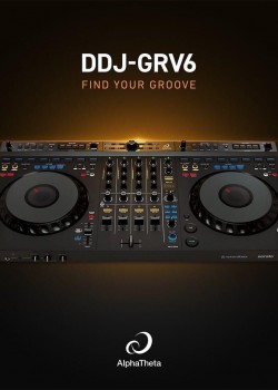 AlphaTheta DDJ-GRV6 Pioneer DDJ-GRV6 DJ Controller