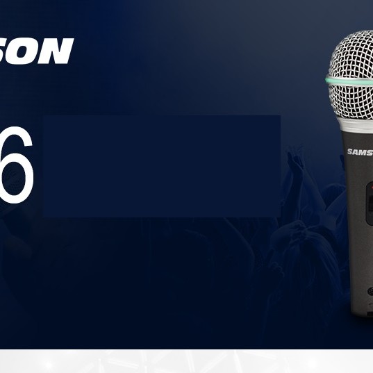SAMSON Q6 microphone