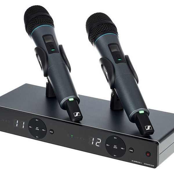 Sennheiser XSW 1-825 DUAL Wireless Dual Handheld Microphone System