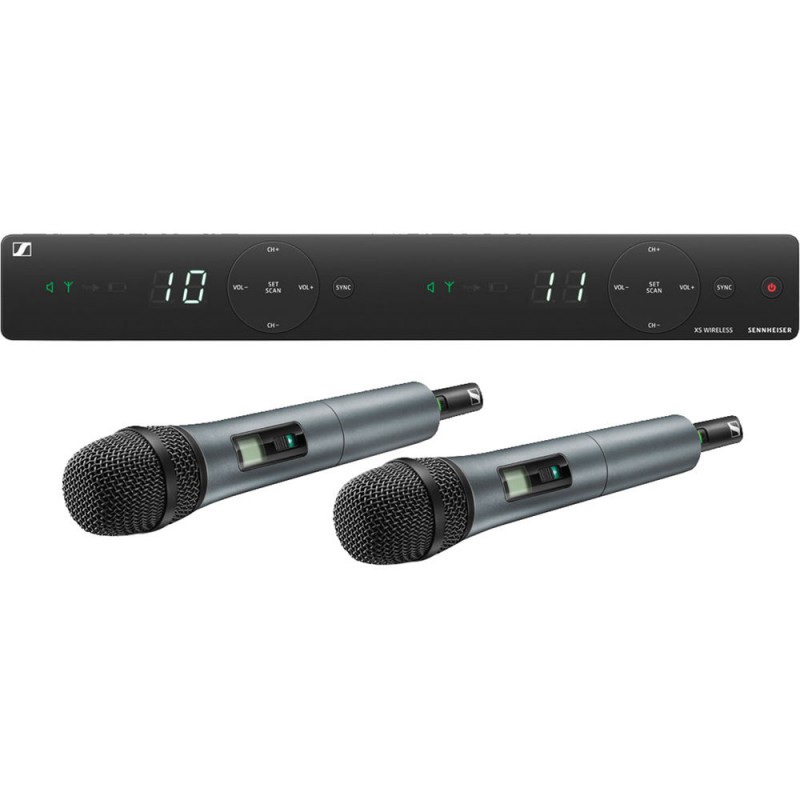 Sennheiser XSW 1-835 DUAL Wireless Dual Handheld Microphone System