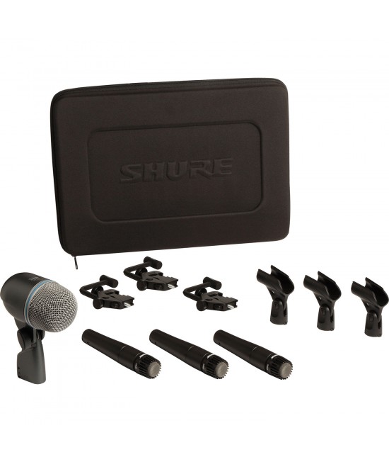 shure dmk57-52 drum microphone kit